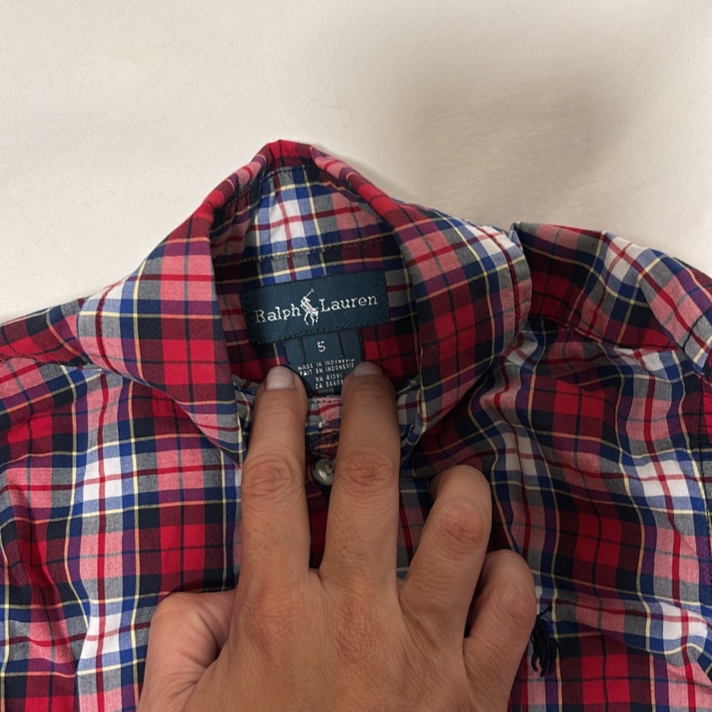 Polo by Ralph Lauren Blue and Red Sweater Collection - Picture 6 of 6